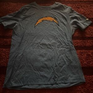 Men's Blue Graphic T-Shirt
